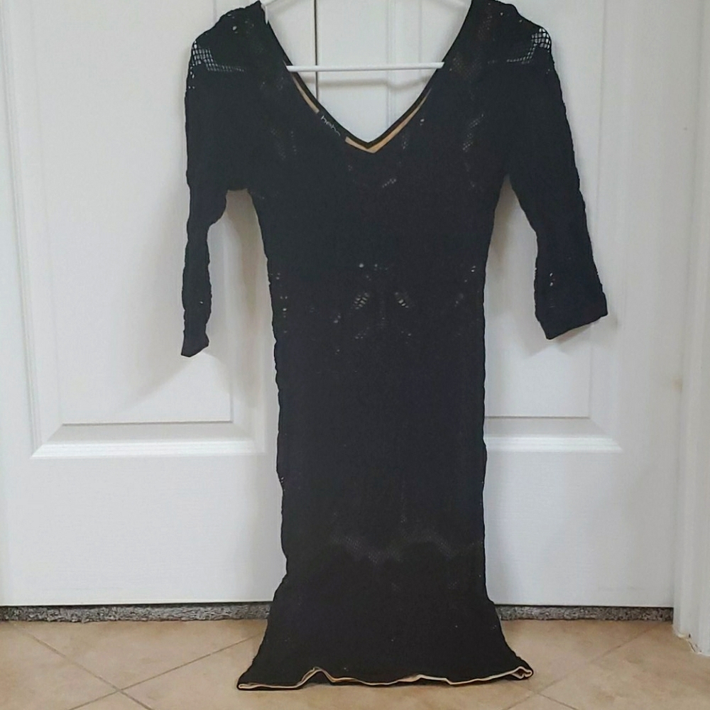 Bebe Lace Bodycon Dress